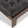 Halston Heirloom Black Cocktail Ottoman | shipping 11/25/2025
