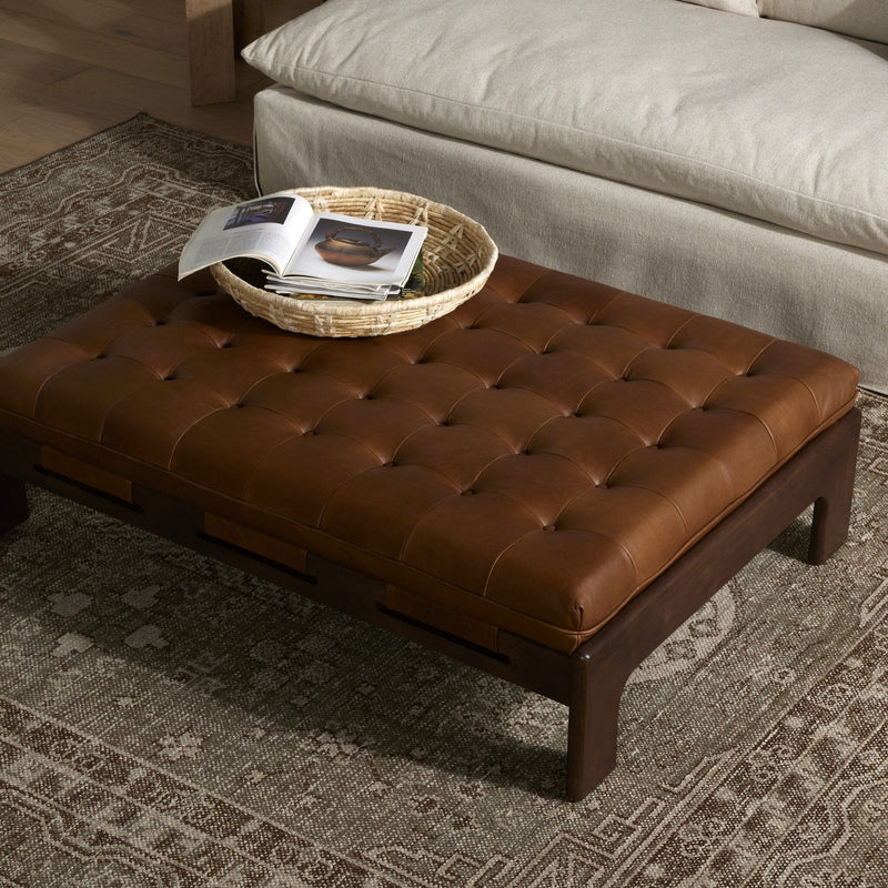 Halston Heirloom Sienna Cocktail Ottoman | shipping 11/25/2025