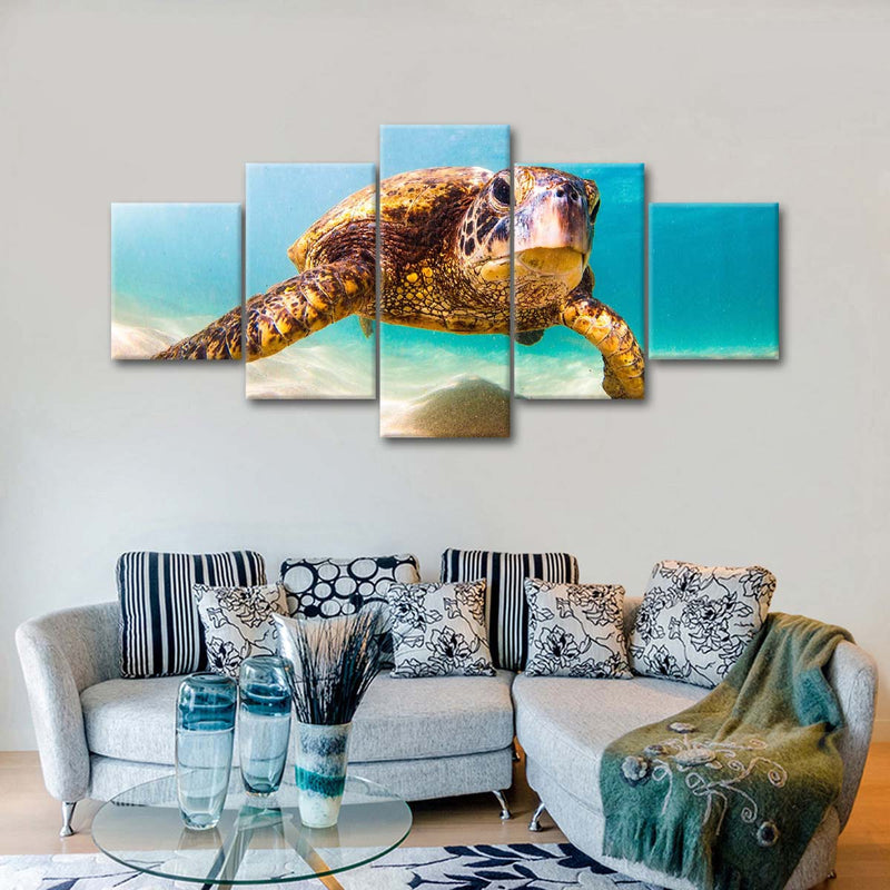 Hawaiian Turtle Wall Art