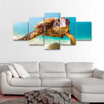 Hawaiian Turtle Wall Art