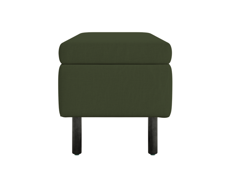 The Essential Storage Bench in Hemp