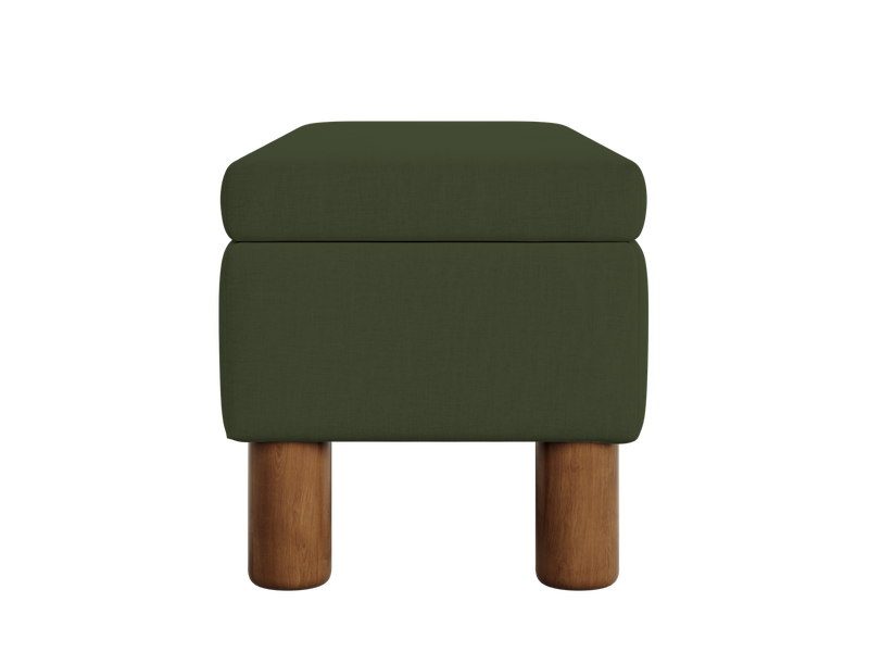 The Essential Storage Bench in Hemp