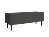 The Essential Storage Bench in Hemp