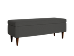 The Essential Storage Bench in Hemp