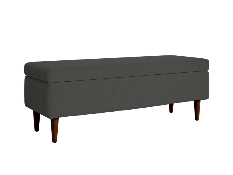 The Essential Storage Bench in Hemp