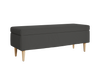 The Essential Storage Bench in Hemp