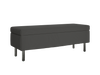 The Essential Storage Bench in Hemp