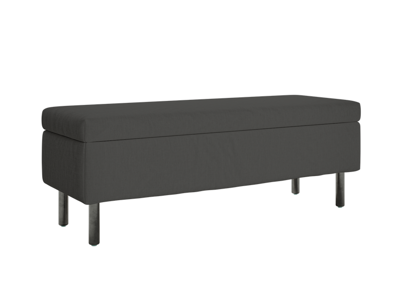 The Essential Storage Bench in Hemp