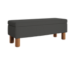 The Essential Storage Bench in Hemp