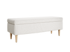 The Essential Storage Bench in Hemp