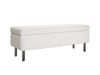 The Essential Storage Bench in Hemp
