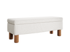The Essential Storage Bench in Hemp