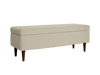 The Essential Storage Bench in Hemp