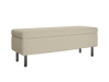The Essential Storage Bench in Hemp