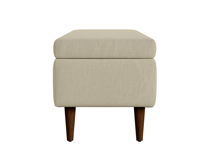 The Essential Storage Bench in Hemp