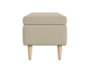 The Essential Storage Bench in Hemp