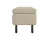 The Essential Storage Bench in Hemp