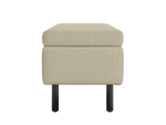 The Essential Storage Bench in Hemp