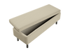 The Essential Storage Bench in Hemp