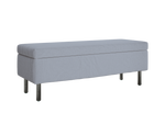 The Essential Storage Bench in Hemp