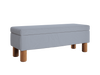 The Essential Storage Bench in Hemp