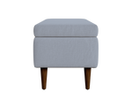The Essential Storage Bench in Hemp