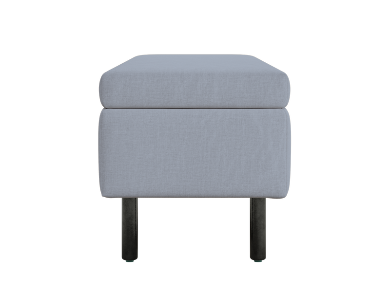 The Essential Storage Bench in Hemp