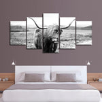 Highland Bull Wall Art