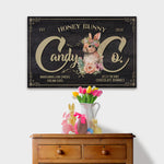 Honey Bunny Candy Company Sign III