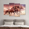 Three Running Horses Wall Art