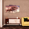 Three Running Horses Wall Art