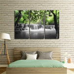 Pop Tropical Waterfall Wall Art