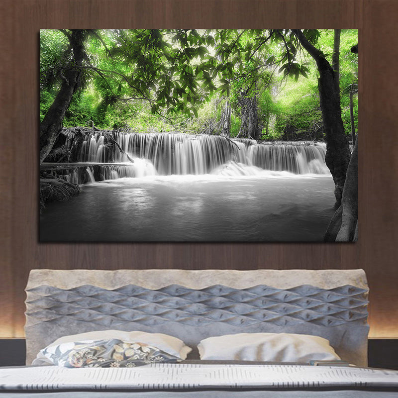 Pop Tropical Waterfall Wall Art