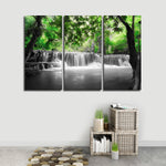 Pop Tropical Waterfall Wall Art