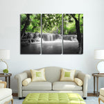 Pop Tropical Waterfall Wall Art