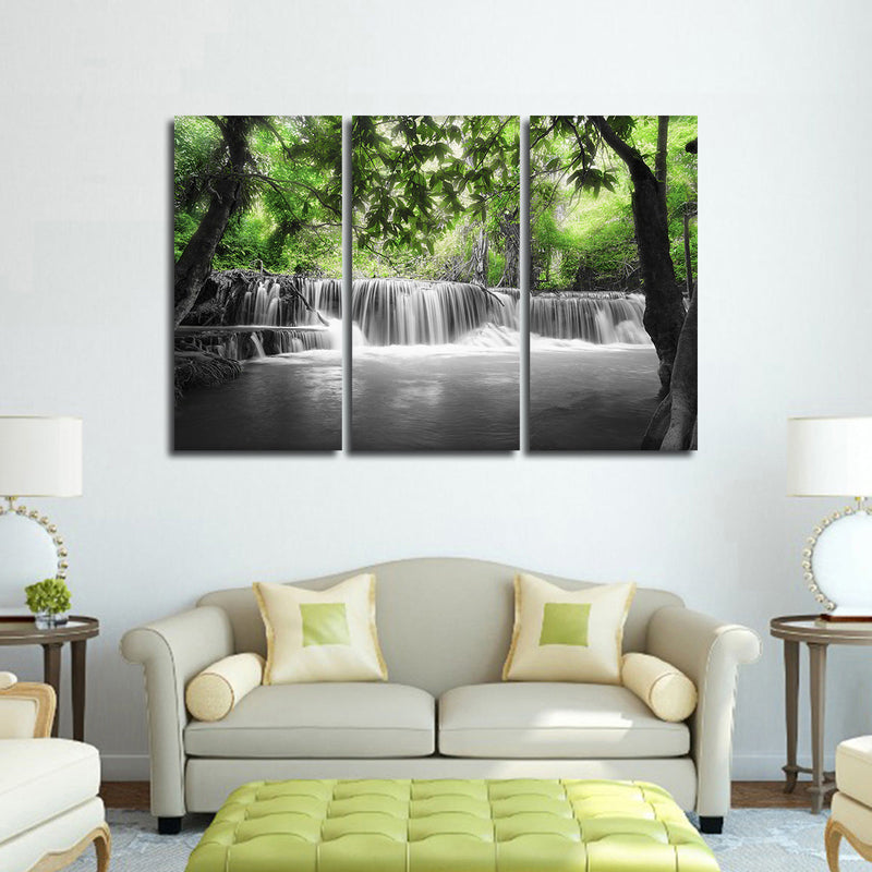 Pop Tropical Waterfall Wall Art
