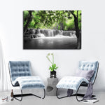 Pop Tropical Waterfall Wall Art