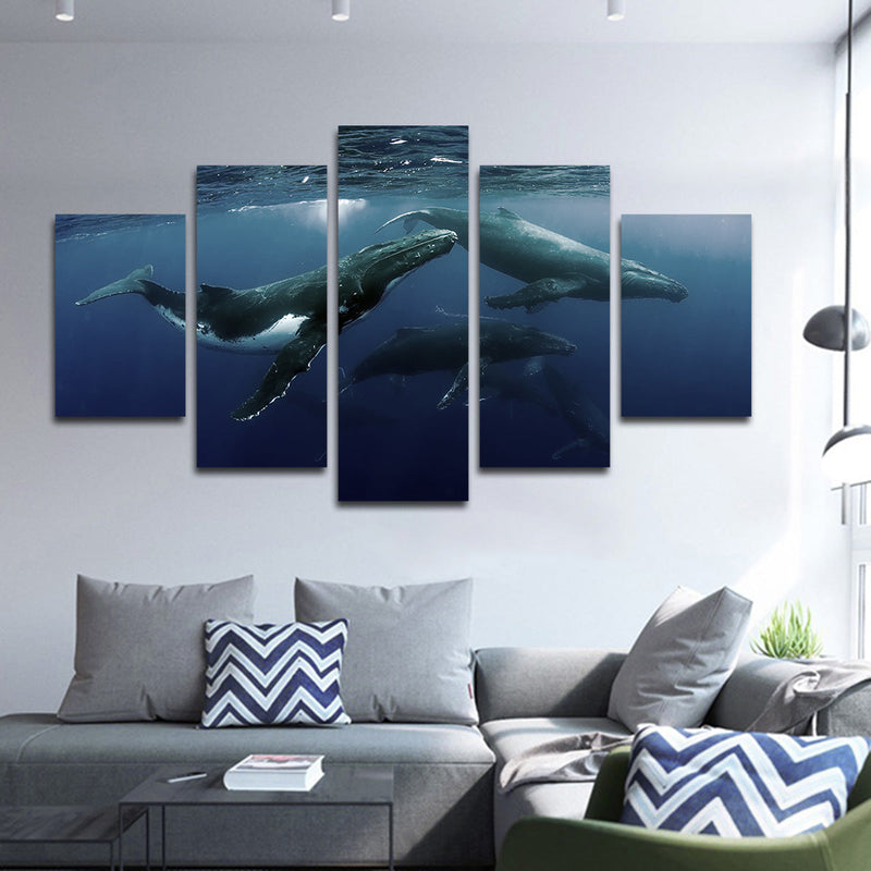 Humpback Whales Wall Art