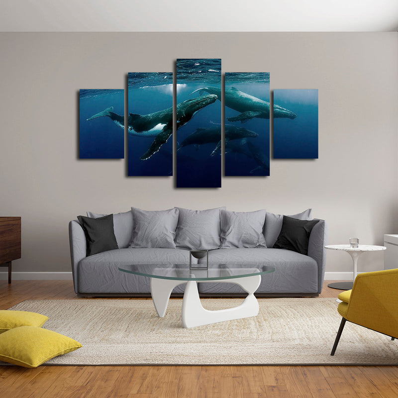 Humpback Whales Wall Art