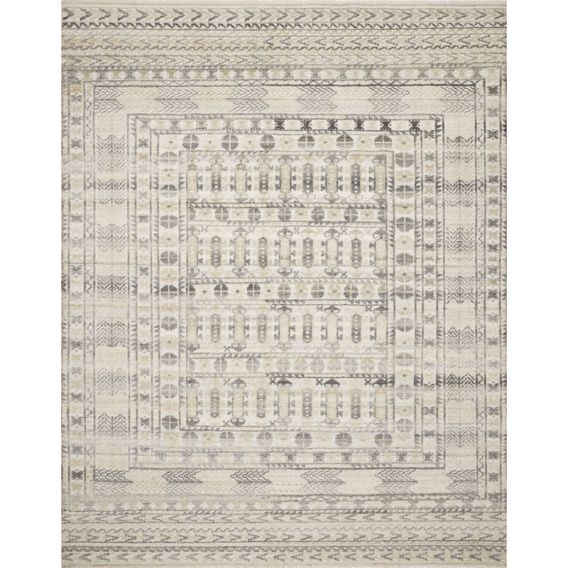 Idris Ivory/Taupe Hand-Knotted Rug