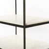 Tatum Nightstand - Hammered Gray | ready to ship!