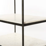 Tatum Nightstand - Hammered Gray | ready to ship!