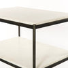Tatum Nightstand - Hammered Gray | ready to ship!