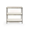 Tatum Nightstand - Hammered Gray | ready to ship!