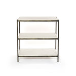 Tatum Nightstand - Hammered Gray | ready to ship!