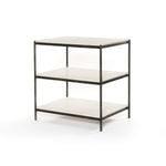 Tatum Nightstand - Hammered Gray | ready to ship!