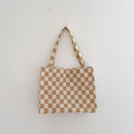 LIMITED EDITION: Checkered Tote Bag - Horizontal
