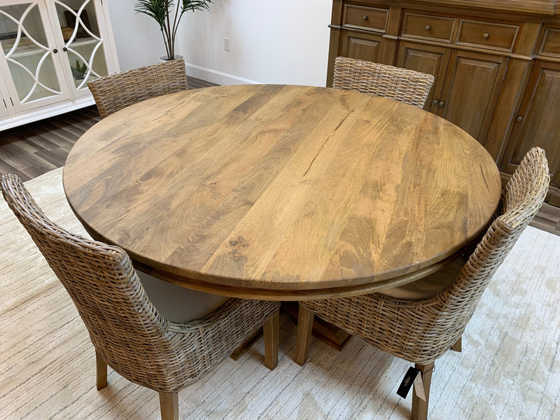 Weston 60" Round Dining Table - Natural