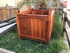 Garden Redwood Solid Planter Box