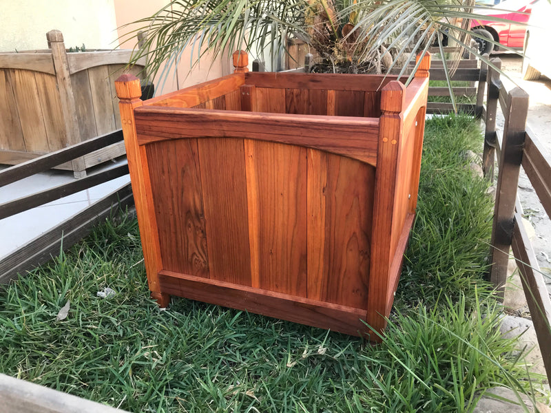 Garden Redwood Solid Planter Box